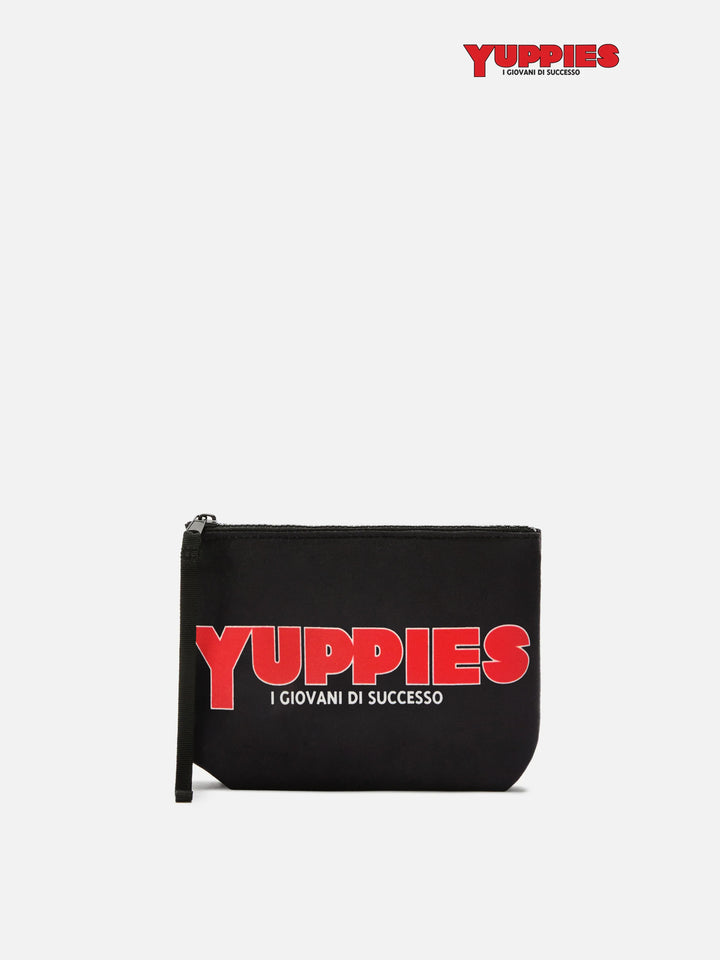 Pochette Aline effetto lana con stampa YUPPIES | YUPPIES SPECIAL EDITION