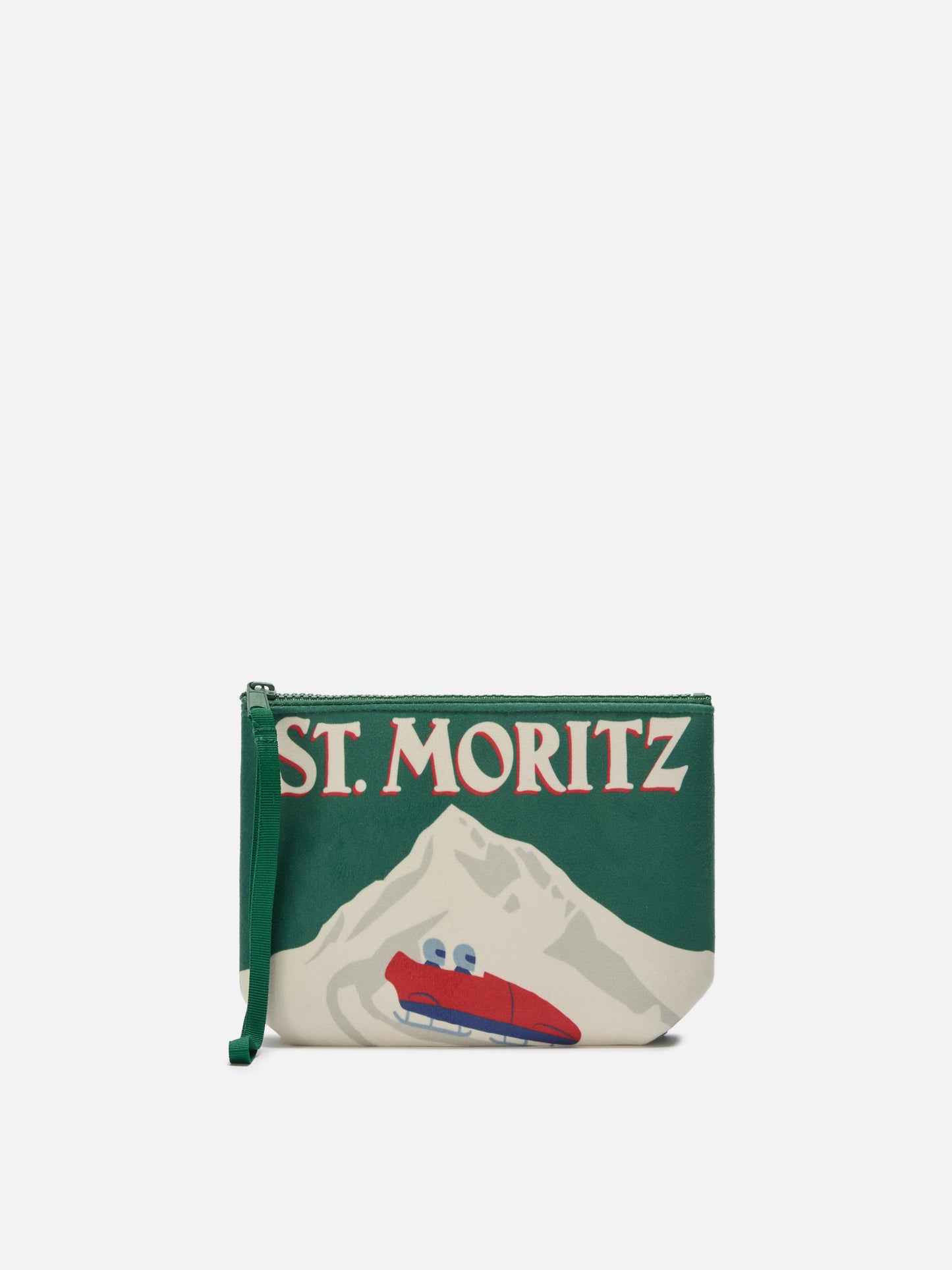 Aline-Pouch aus Wollimitat mit St. Moritz-Print | ST. MORITZ TOP OF THE WORLD SPECIAL EDITION