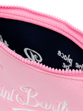 Aline pink velvet pochette - MC2 Saint Barth