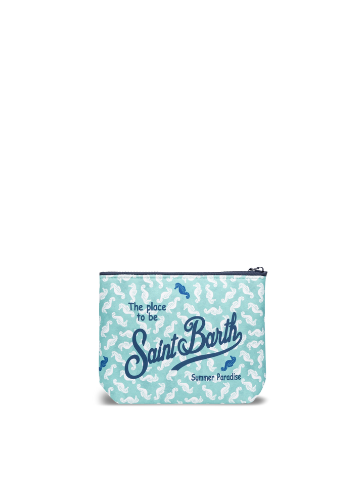 Aline scuba pochette with seahorses print - MC2 Saint Barth