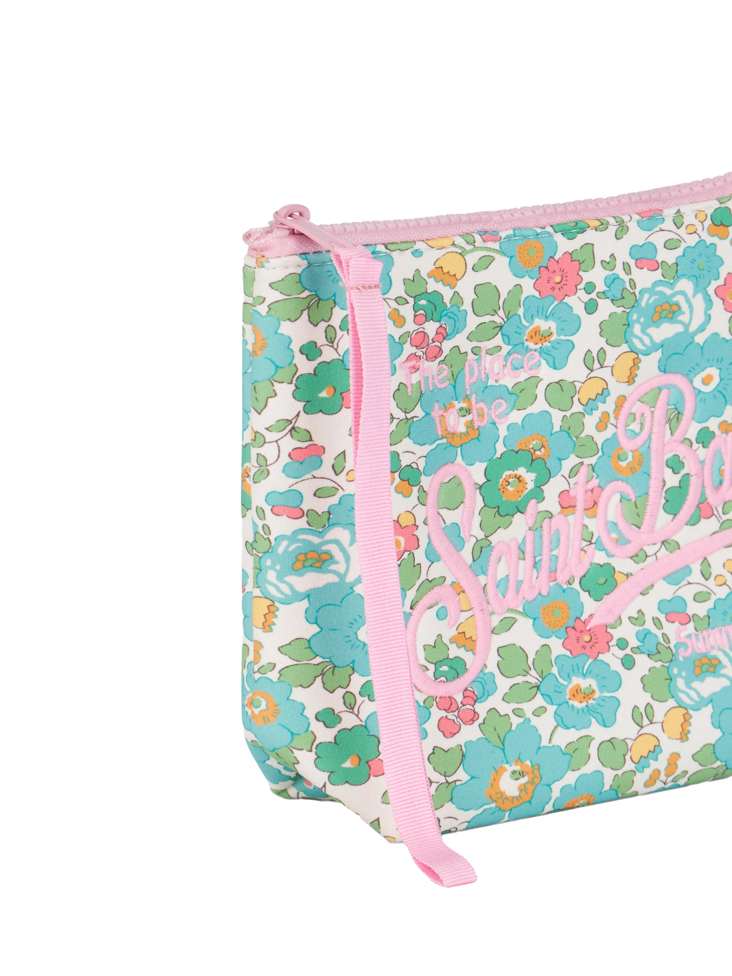Aline scuba pochette with Betsy print | MADE WITH LIBERTY FABRIC - MC2 Saint Barth