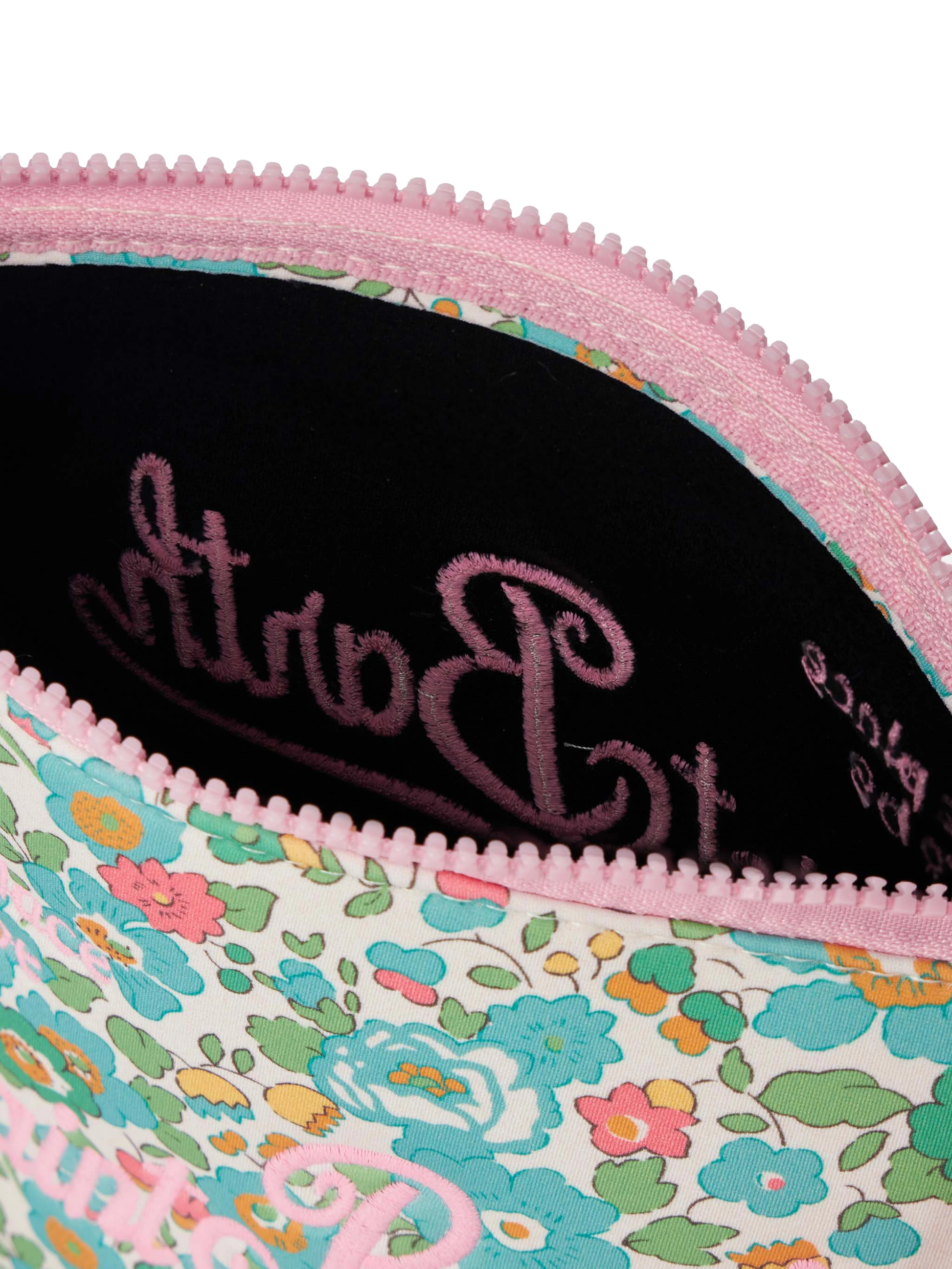 Aline scuba pochette with Betsy print | MADE WITH LIBERTY FABRIC - MC2 Saint Barth