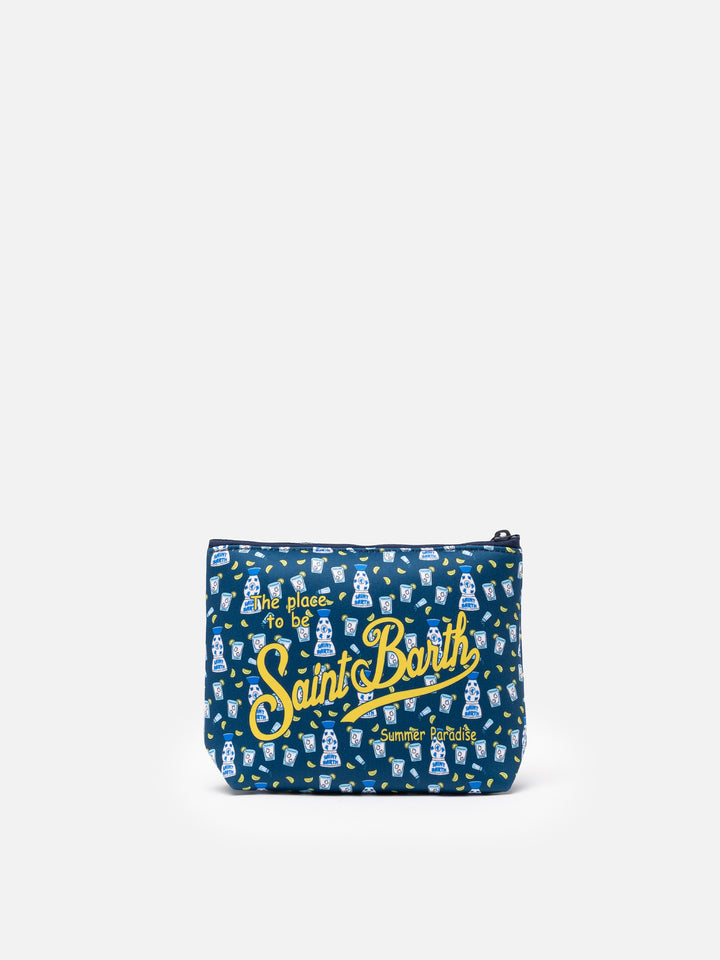 Aline scuba pochette with spirits print - MC2 Saint Barth