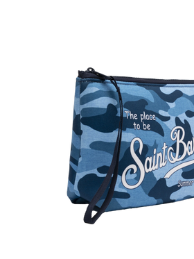 Aline scuba pochette with camouflage print - MC2 Saint Barth