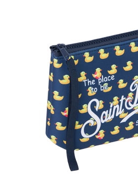 Aline scuba pochette with ducky print - MC2 Saint Barth