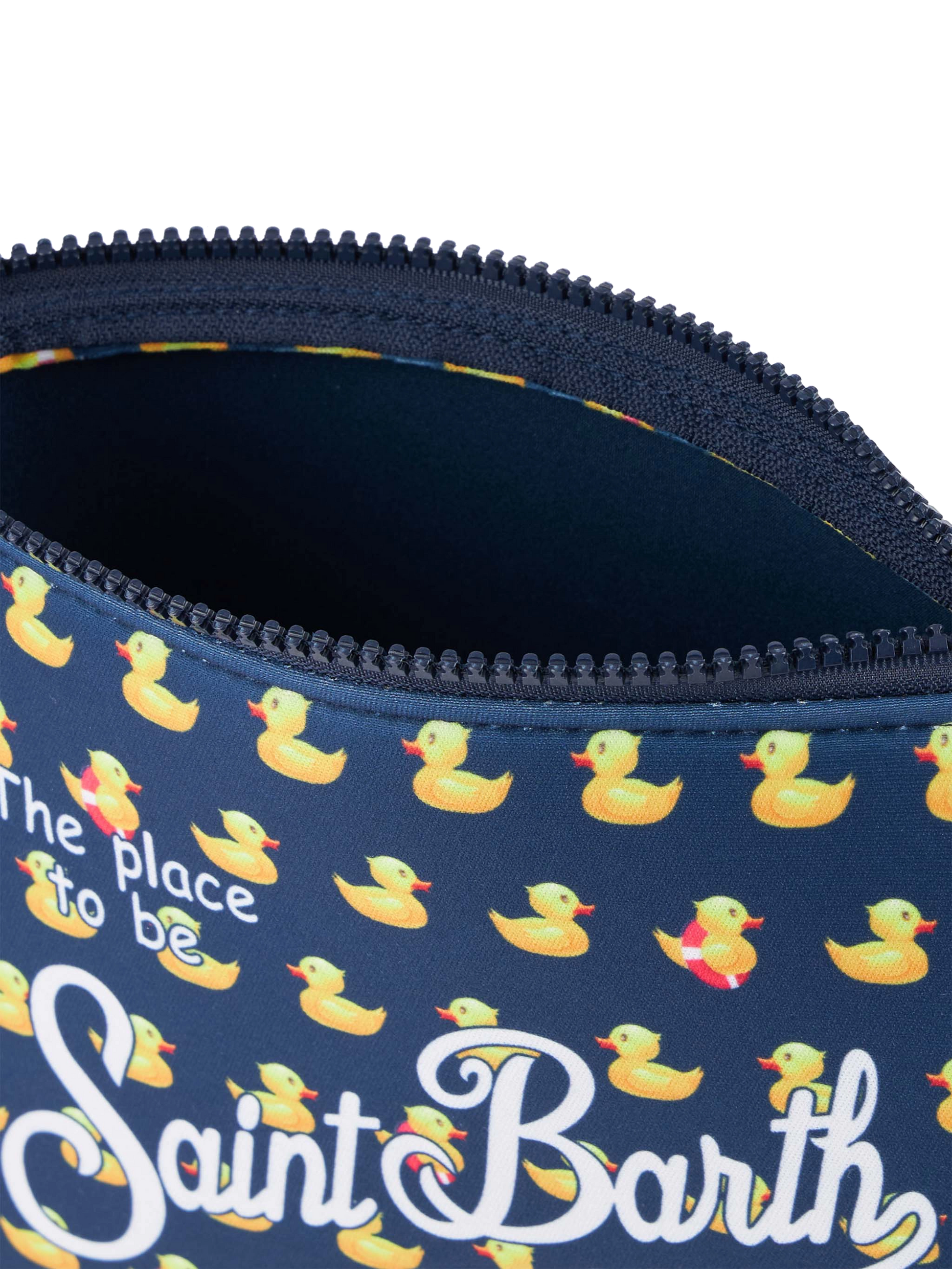 Aline scuba pochette with ducky print - MC2 Saint Barth