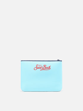 Pouch Aline in scuba con stampa Dolphin Un tuffo e via! | Edición Especial 