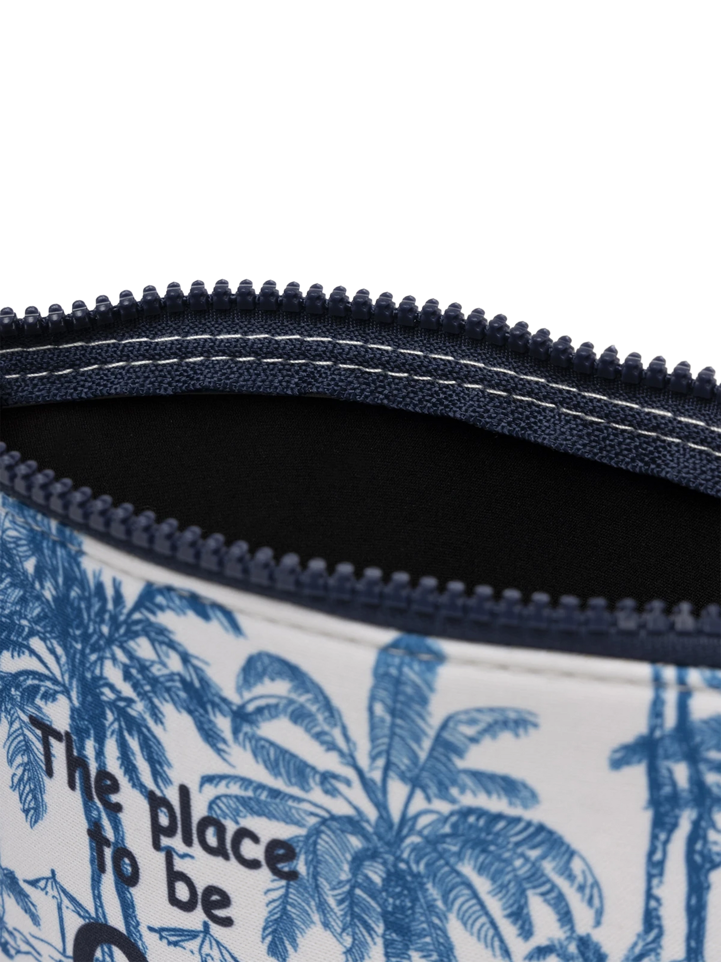 Aline scuba pochette with toile de jouy print - MC2 Saint Barth