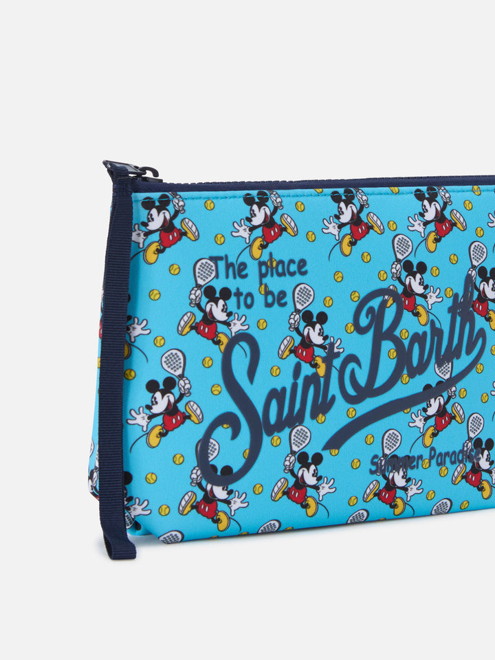 Aline scuba pouch with Mickey Playing Padel print | Special Edition