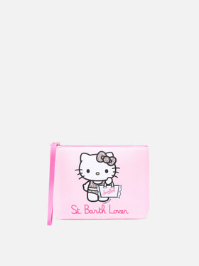 Pochette Aline en scuba con estampado Hello Kitty St. Barth Lover | Edición Especial 