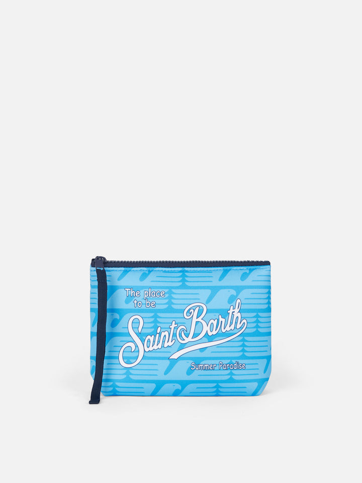 Aline pochette with Lazio aquila logo print | SS LAZIO SPECIAL EDITION - MC2 Saint Barth