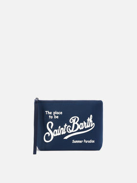 Blue navy Scuba Pochette