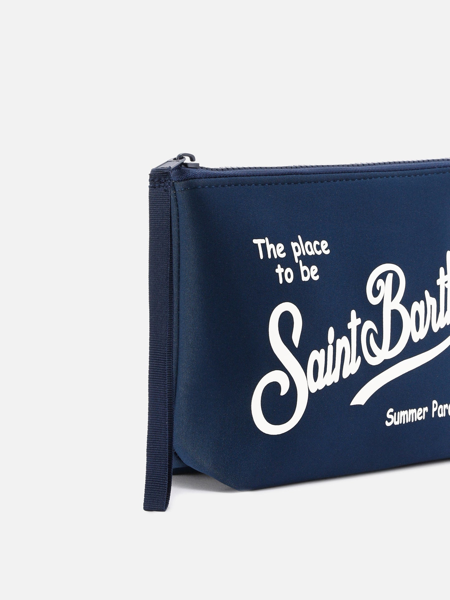 Blue navy Scuba Pochette