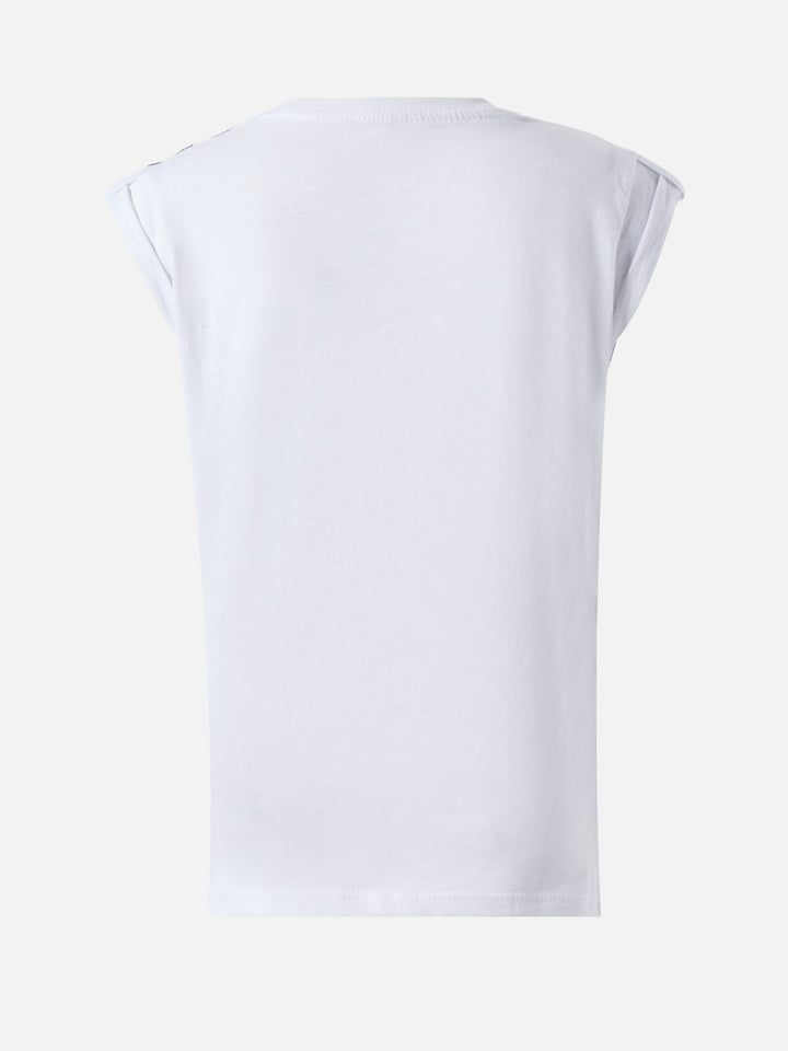 Cotton t-shirt Amelie with teddy bears print