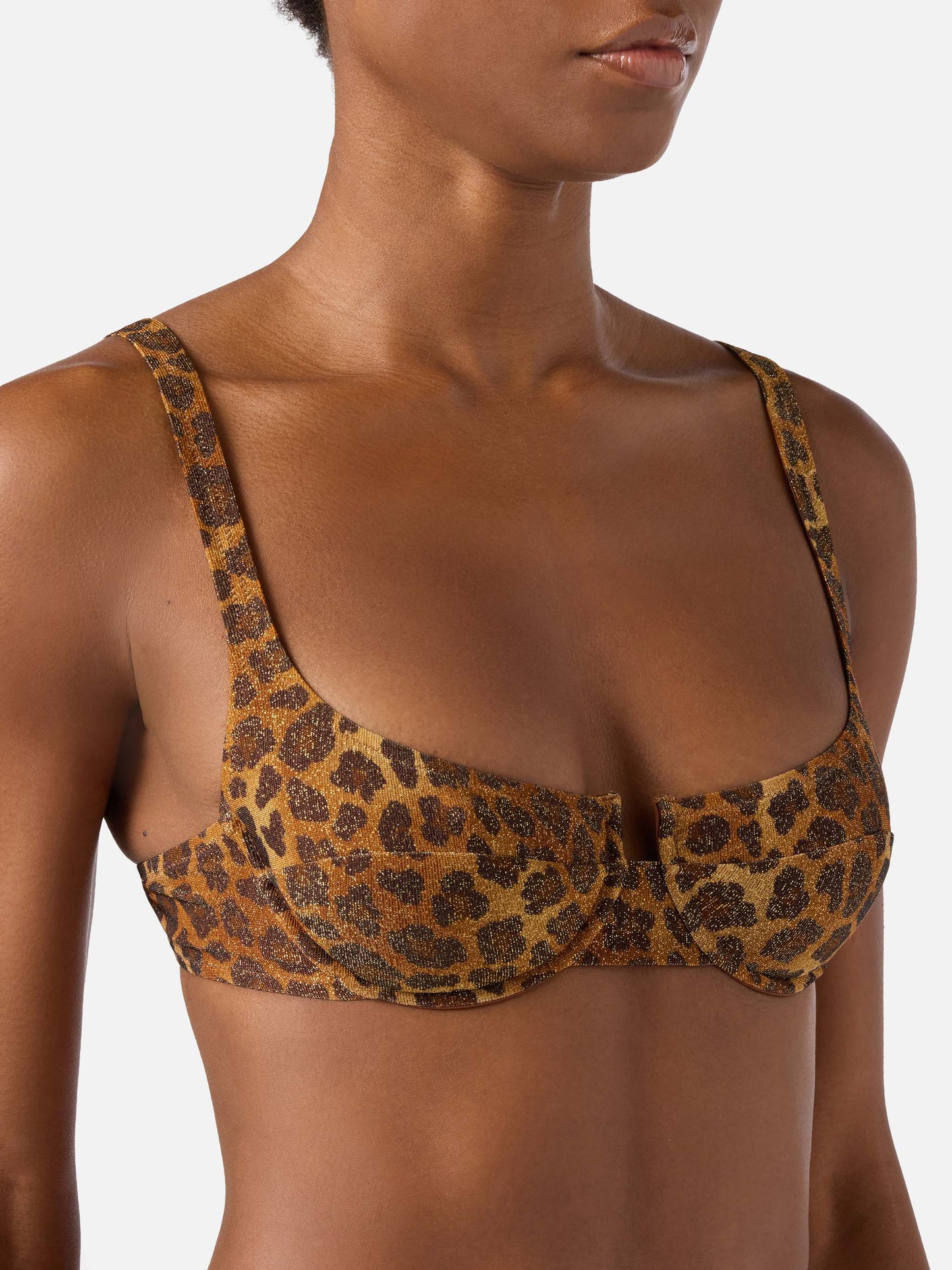 Bikini animalier lurex Amira Naomi 