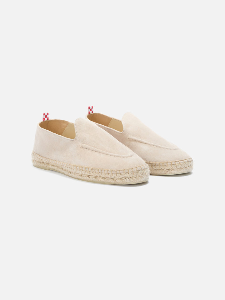 Armand light beige suede espadrilles