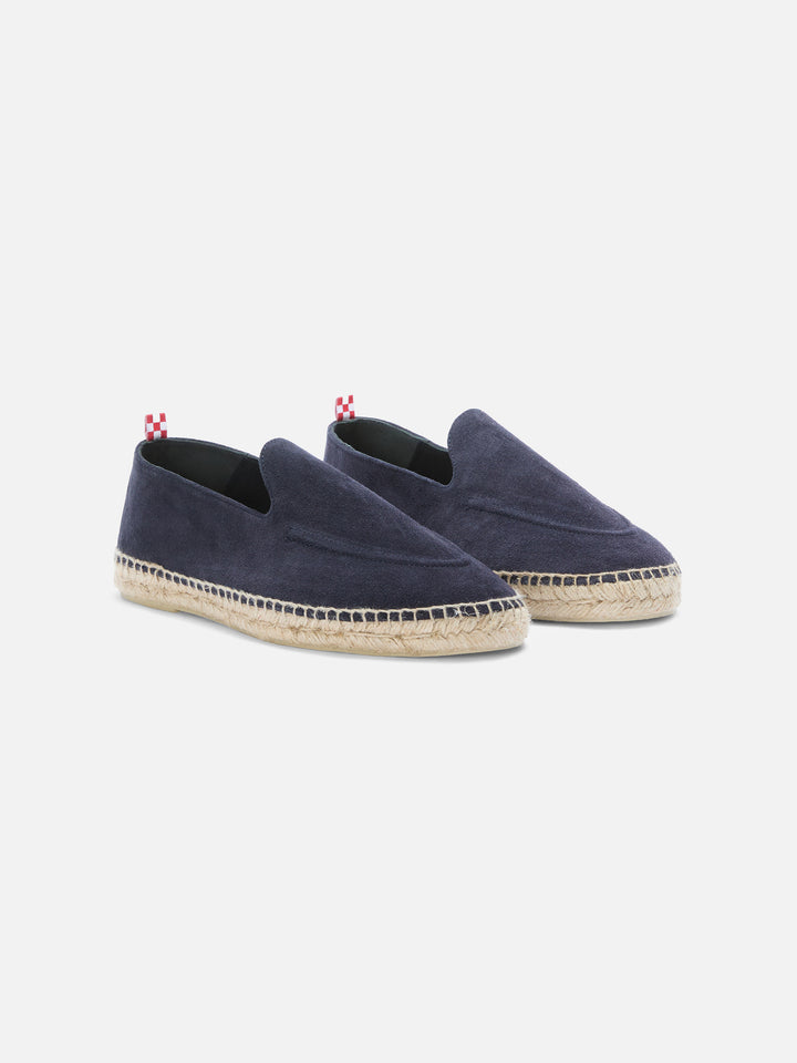 Armand navy blue suede espadrilles