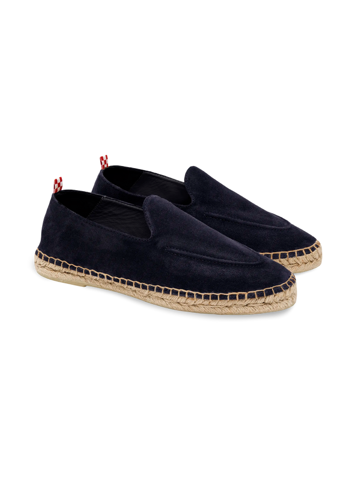 Navy blue suede Armand espadrilles - MC2 Saint Barth