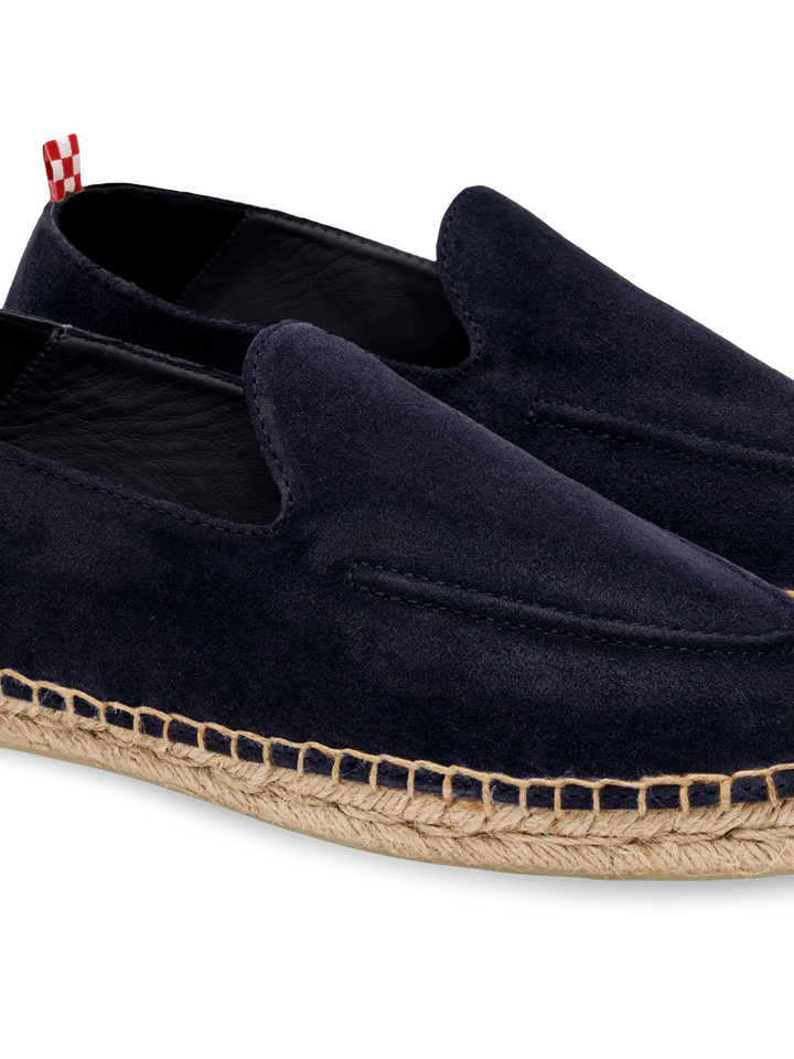Navy blue suede Armand espadrilles - MC2 Saint Barth