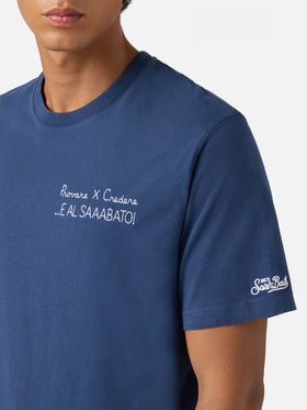 Winter-Baumwoll-T-Shirt Arnott mit Provare percredere-Stickerei | YUPPIES SPECIAL EDITION