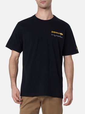 Man heavy cotton t-shirt Arnott with Barman embroidery - MC2 Saint Barth