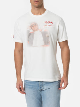 Man t-shirt Arnott with Sole, whisky...embroidery | VACANZE DI NATALE SPECIAL EDITION - MC2 Saint Barth