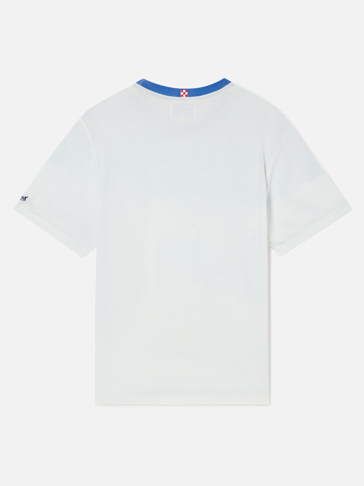Camiseta de algodón cálido blanca Arnott con estampado allover | Special edition 
