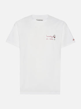 T-shirt Arnott Warm in cotone invernale con ricamo Levateje er vino! | VACANZE DI NATALE SPECIAL EDITION