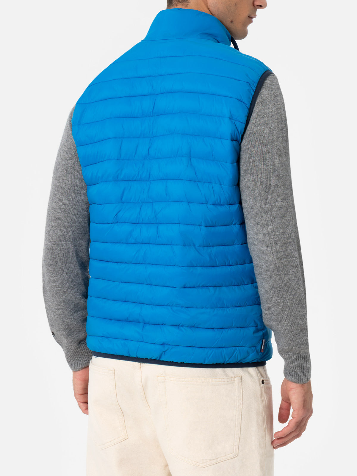 Man bluette padded vest Aspen - MC2 Saint Barth