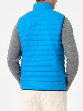 Man bluette padded vest Aspen - MC2 Saint Barth