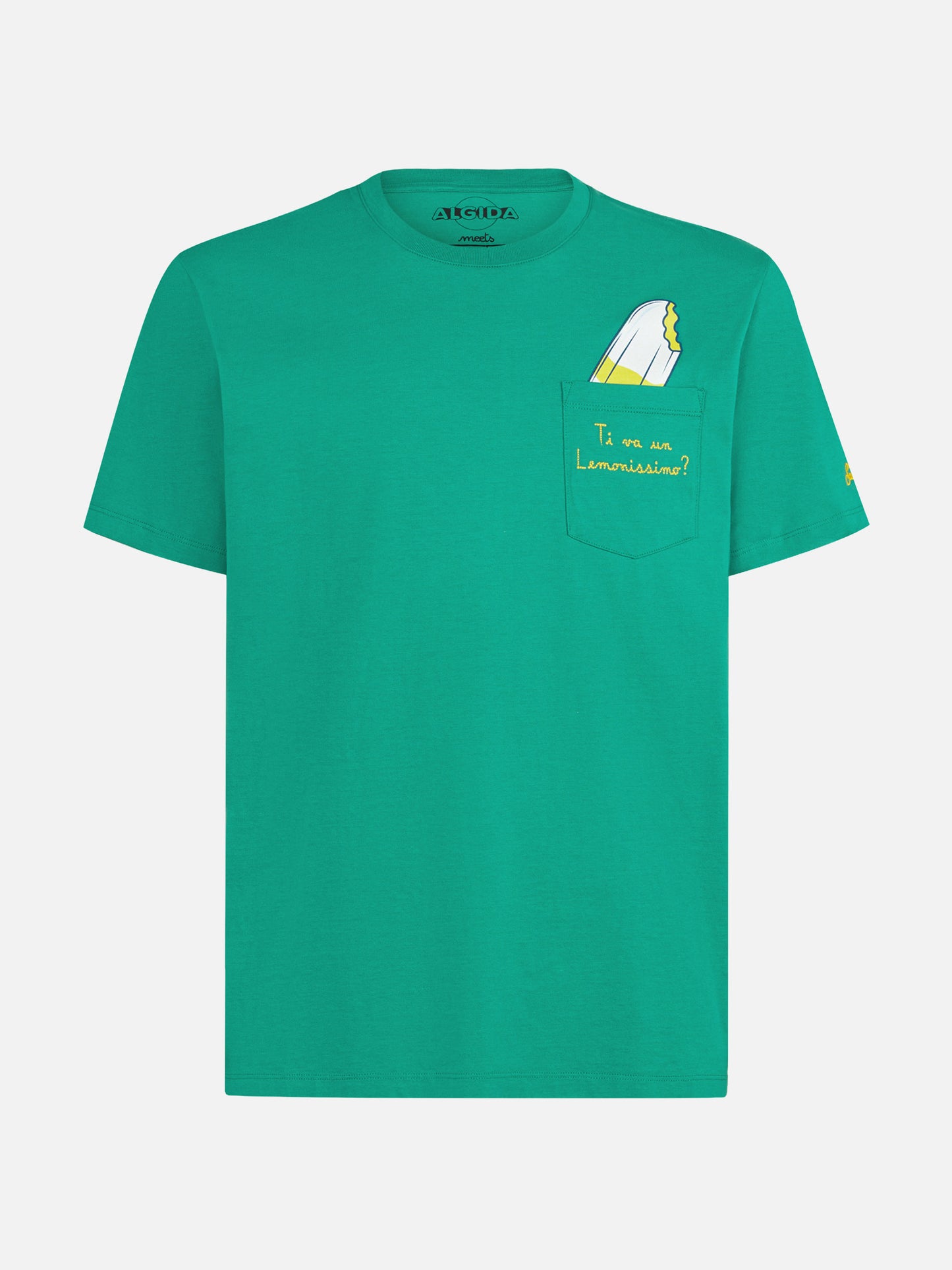 camiseta de algodón con bordado Ti va un Lemonissimo? | ALGIDA® SPECIAL EDITION 