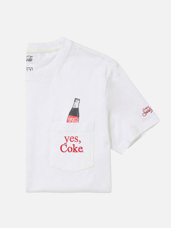 White Austin t-shirt with Yes, Coke print | Special Edition