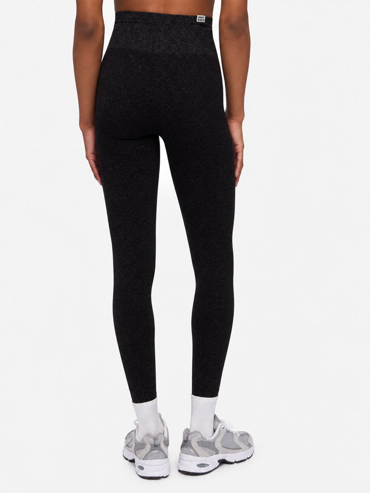 Black lurex legging Avice