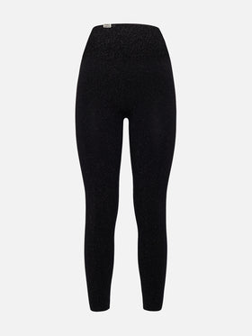 Black lurex legging Avice - MC2 Saint Barth