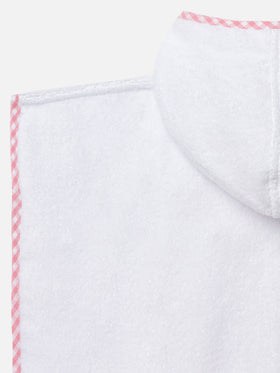 Cotton terry bathrobe with Un bagnetto e torno embroidery - MC2 Saint Barth