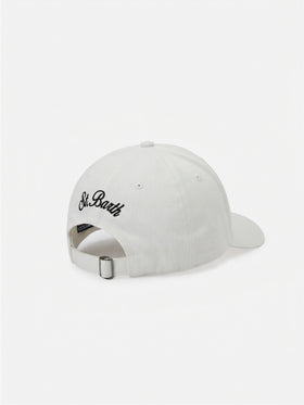 Gorra de béisbol con visera en blanco con bordado Cigarette | CIGARETTE SPECIAL EDITION 