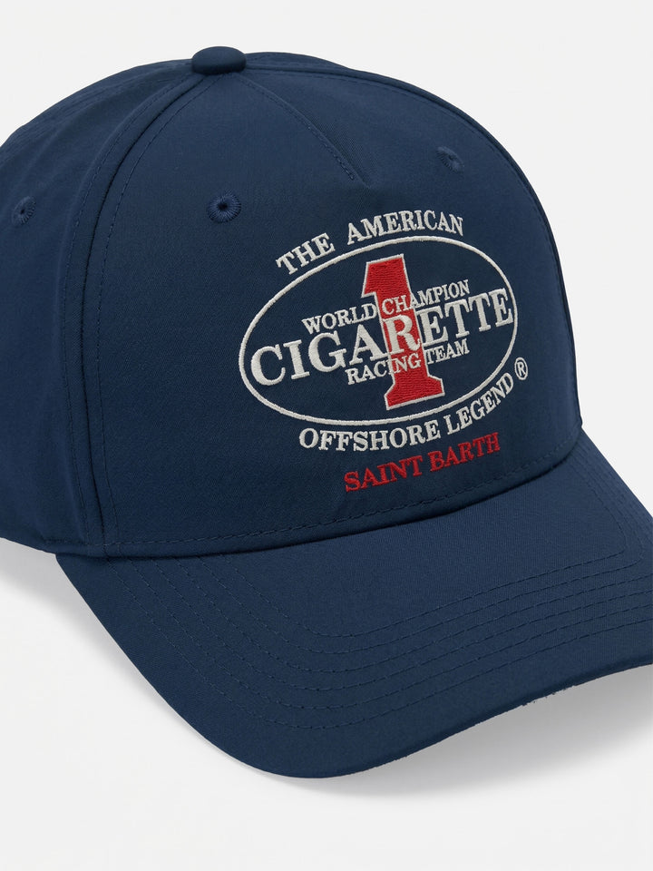 Cappellino Baseball con visiera in blu con ricamo Cigarette | CIGARETTE SPECIAL EDITION
