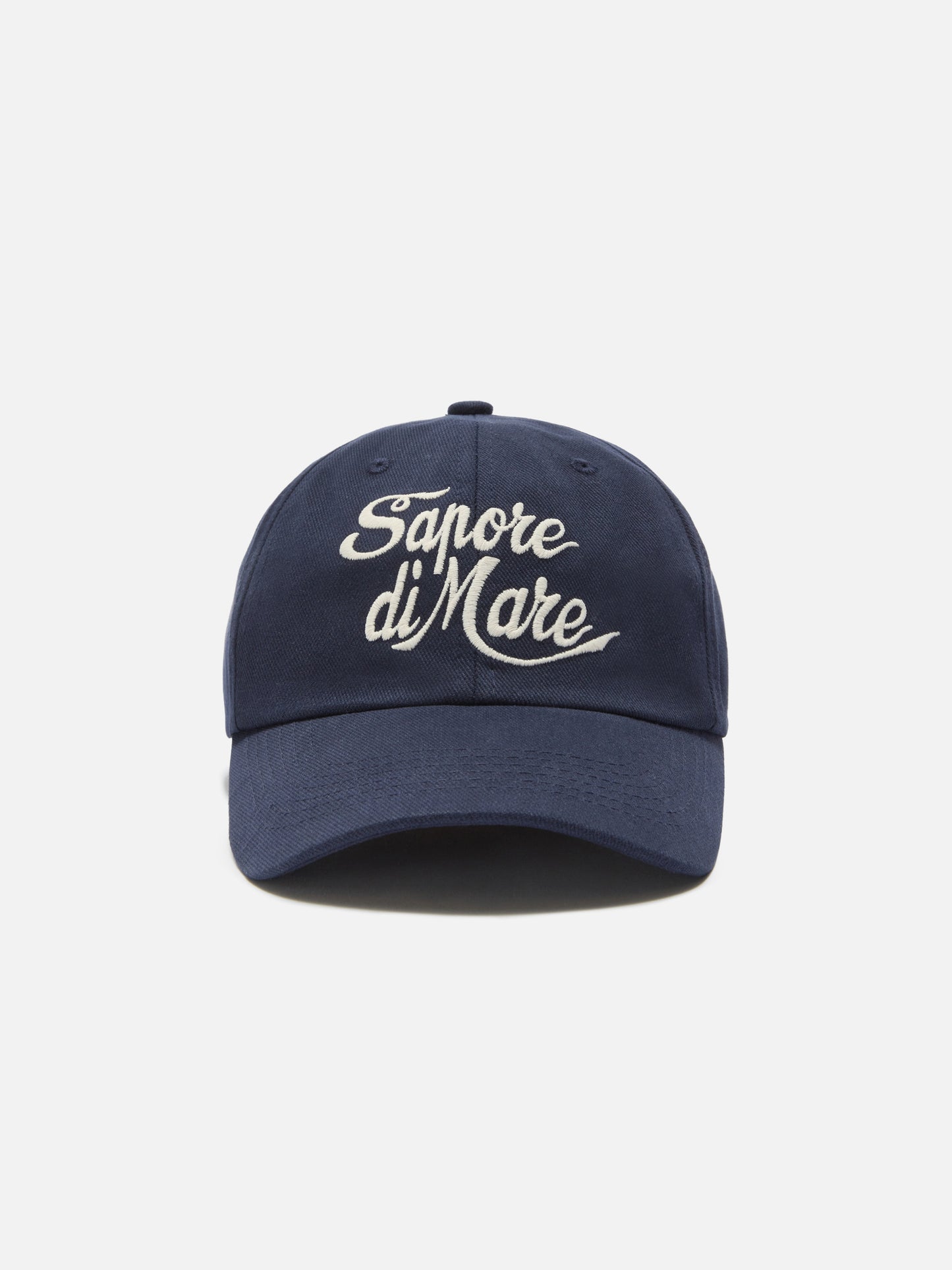 Cappellino Baseball con visiera in cotone blu e ricamo Sapore di Sale | Special Edition