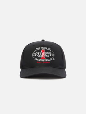 Gorra de béisbol con visera en negro con bordado Cigarette | CIGARETTE SPECIAL EDITION 