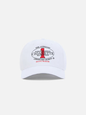 Gorra de béisbol con visera en blanco con bordado Cigarette | CIGARETTE SPECIAL EDITION 