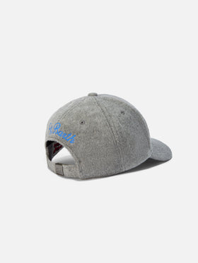 Baseball Cap Wool in wool blend with Christmas Vacation embroidery | VACANZE DI NATALE SPECIAL EDITION