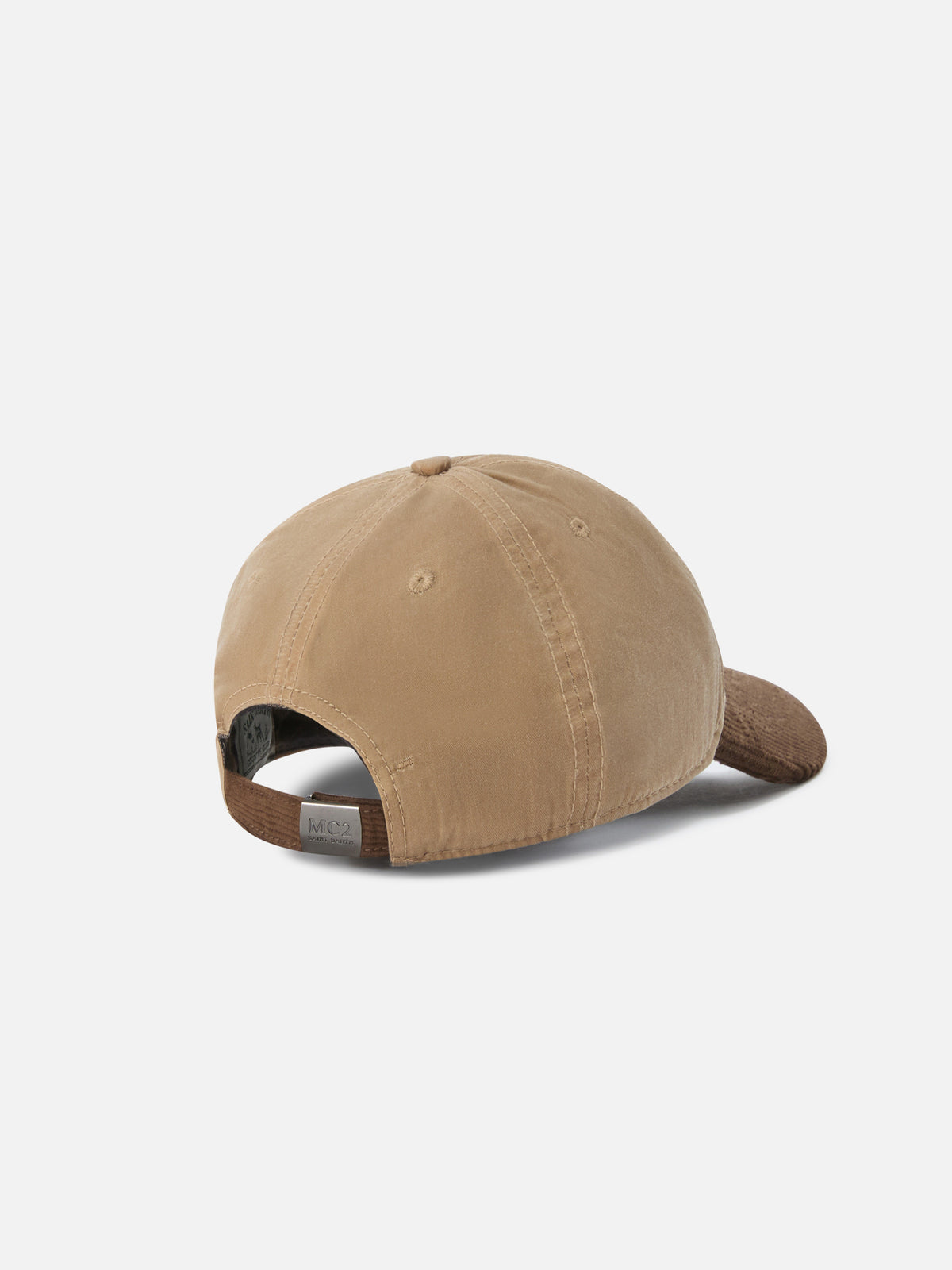 Nut Baseball waxed corduroy cap with logo embroidery