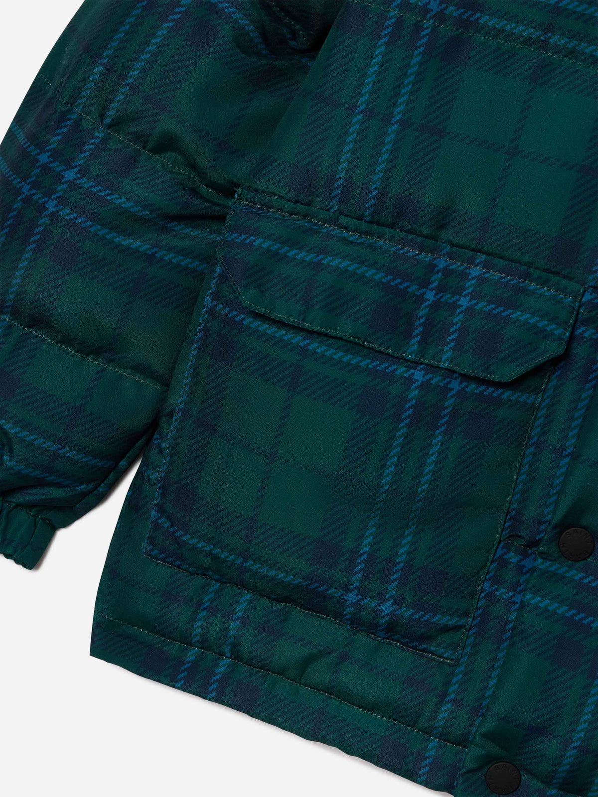 Green Baxter jacket with back Snoopy print | Special edition