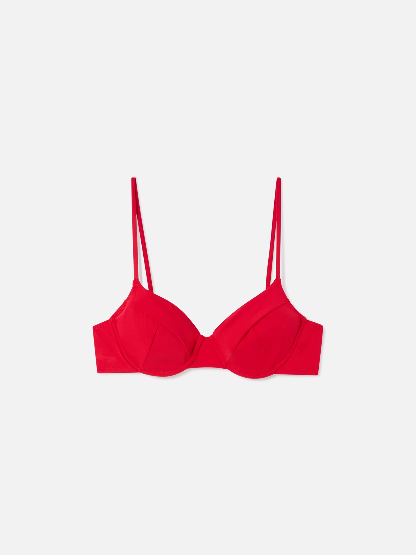 Red Bea bralette underwired bikini