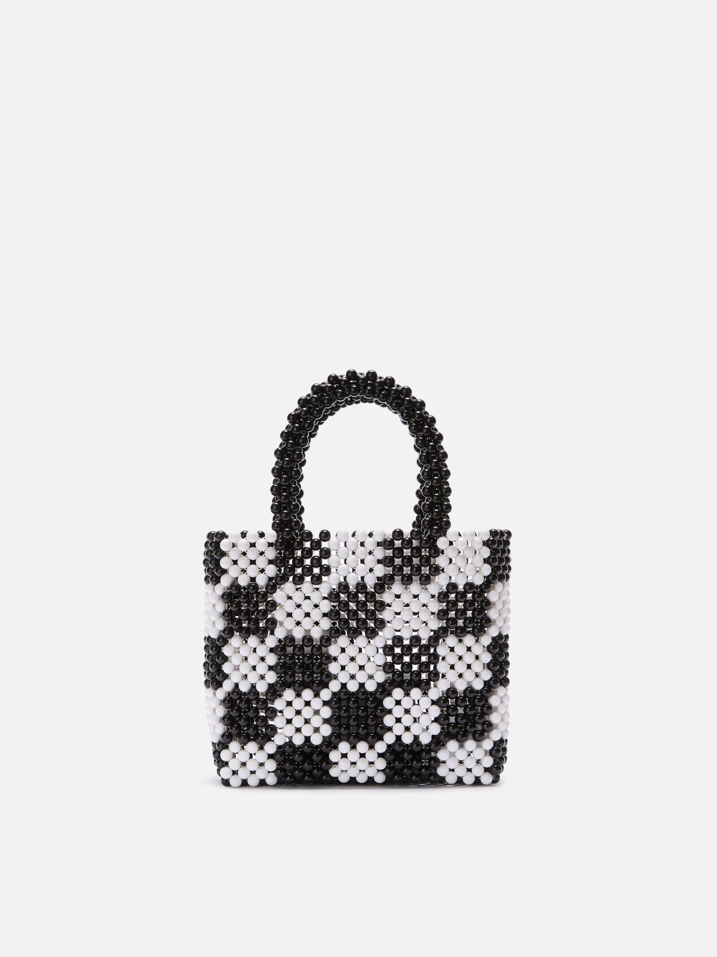 Borsa piccola con perline multicolor