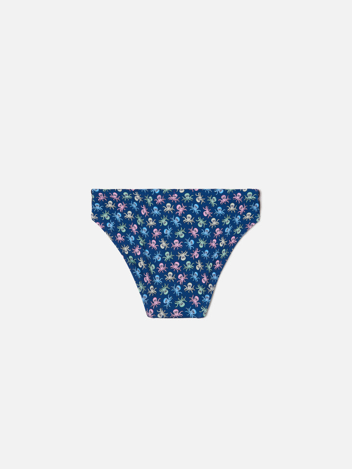 Billy swim briefs with all-over octopus print