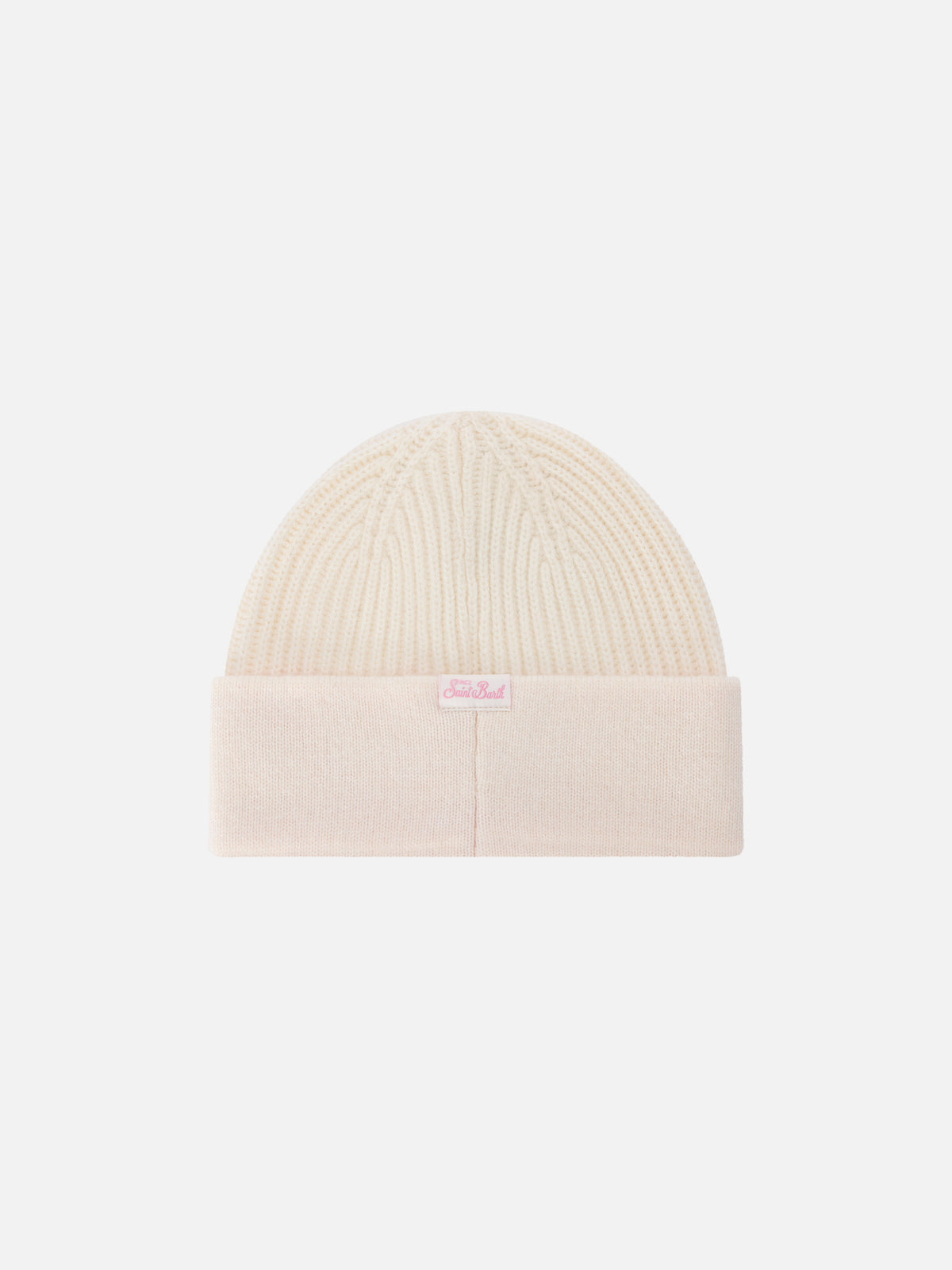 Off-white-Mütze Benjie mit Favolosa-Schriftzug 