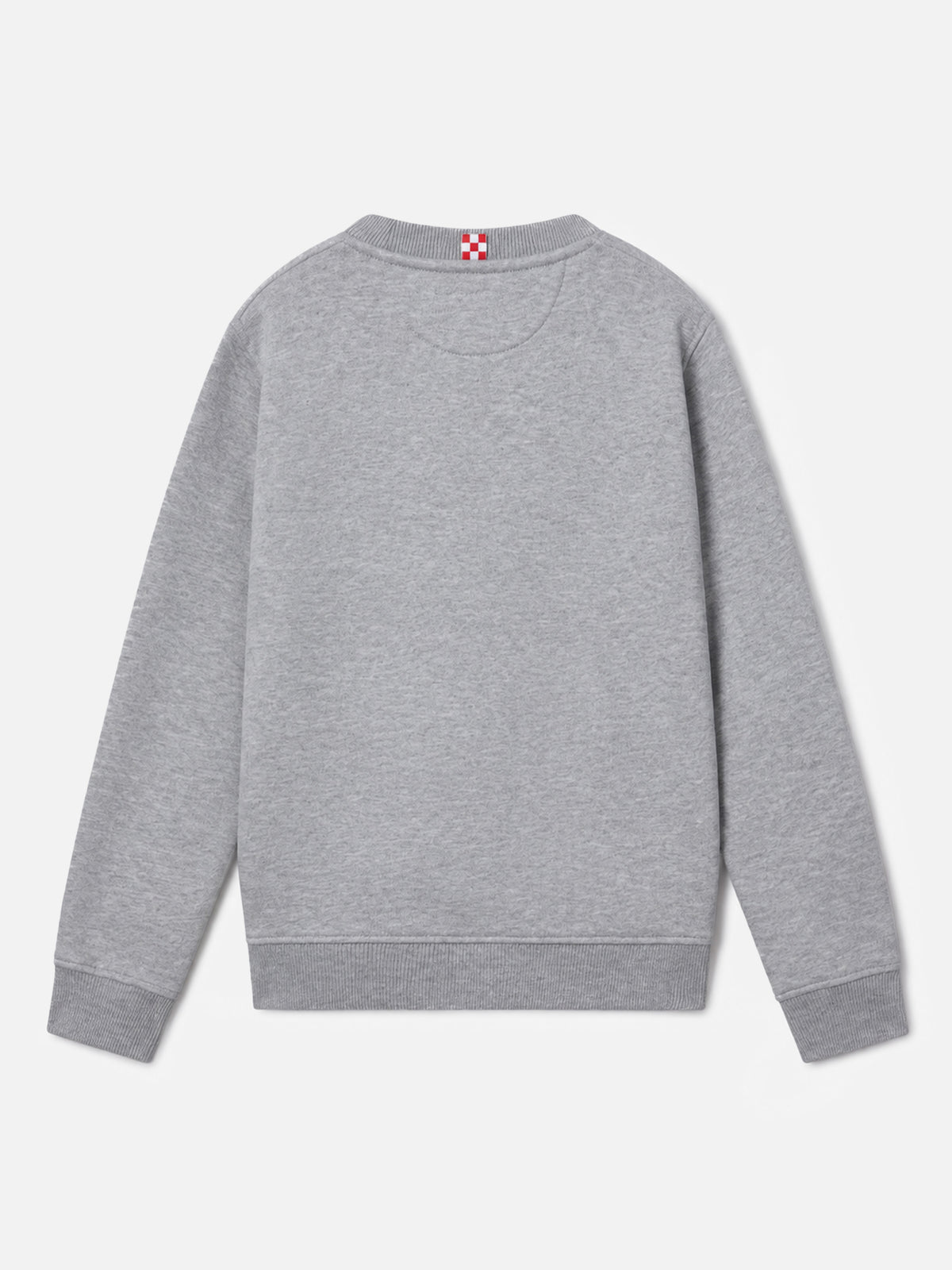 Light grey melange Bobby sweatshirt with St. Barth Sport Club logo