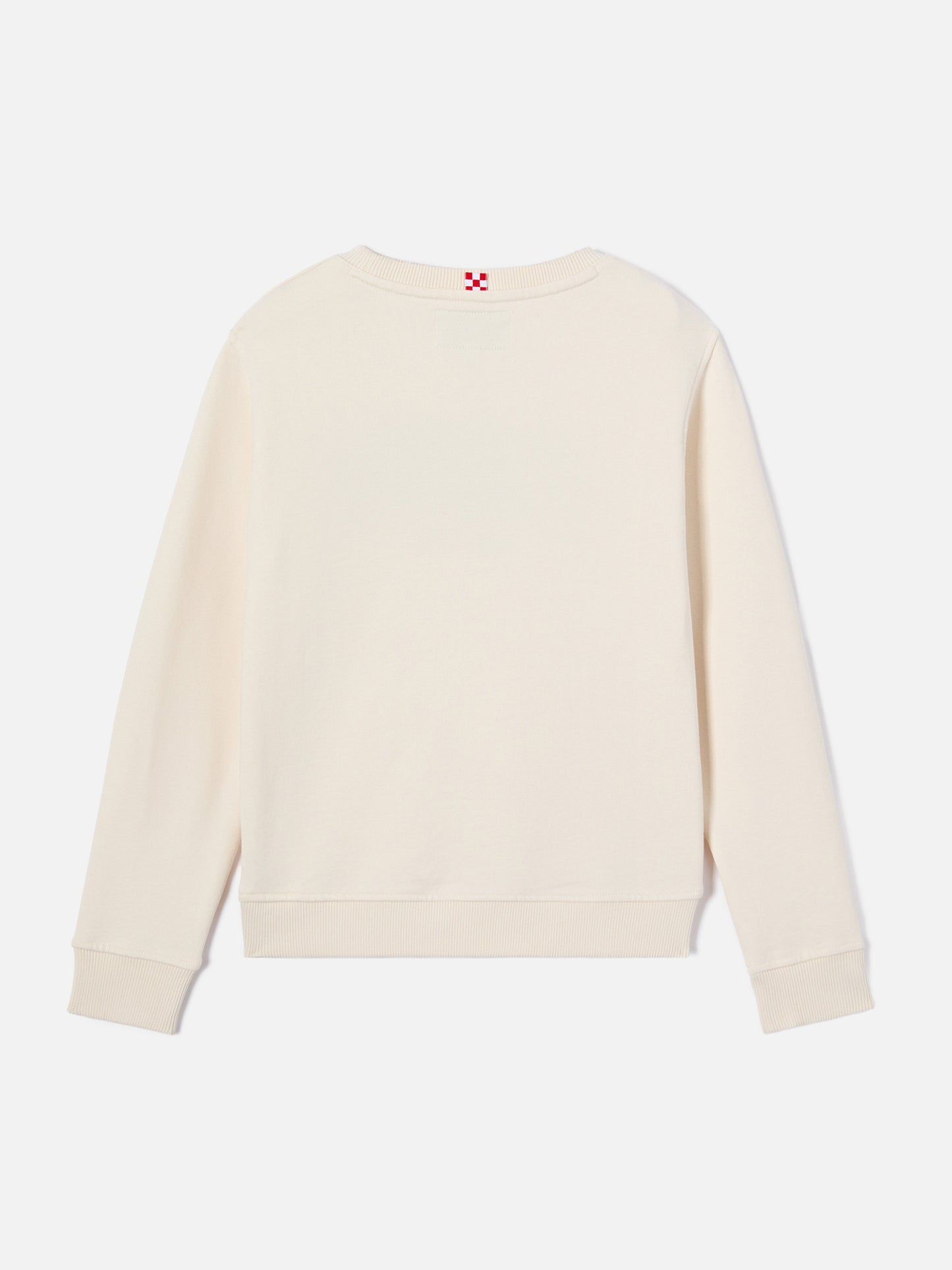 Sweatshirt Bobby couleur crème avec broderie Sport Club 