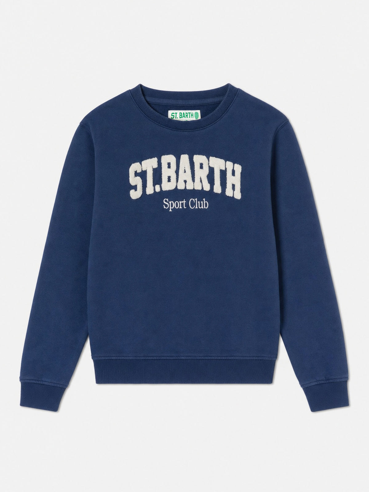 Sudadera Bobby azul marino con bordado Sport Club 